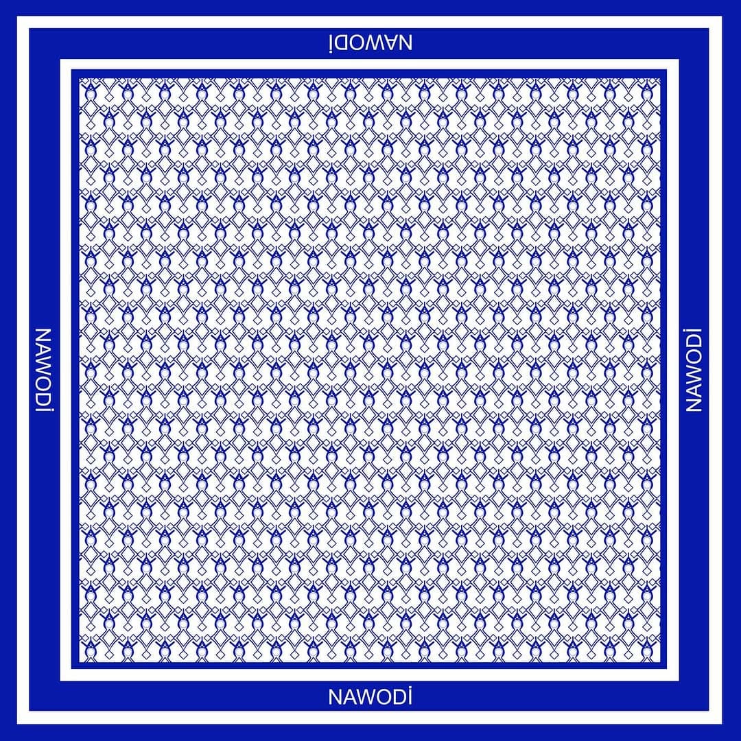 Foulard Croix d'Agadez