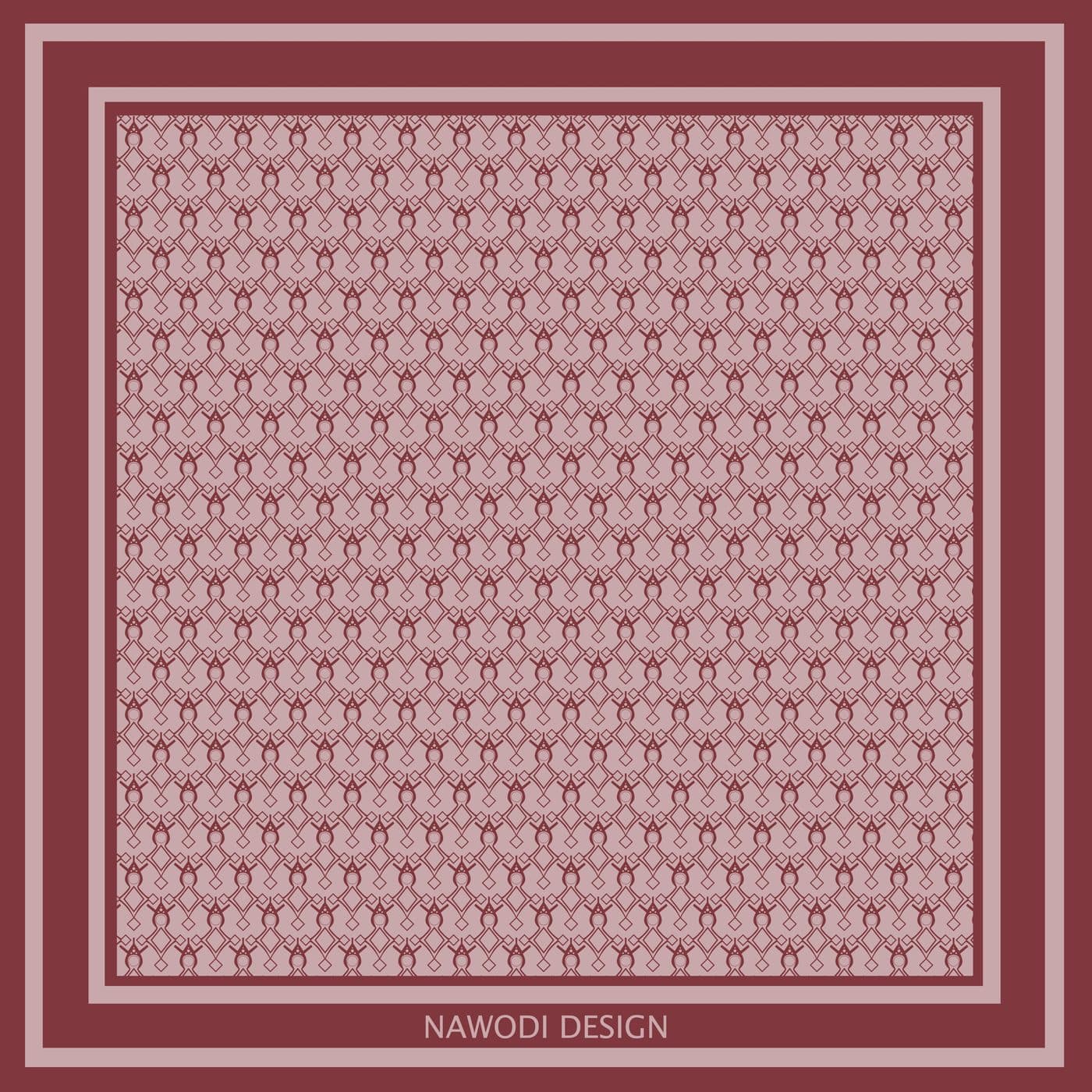 Foulard Croix d'Agadez